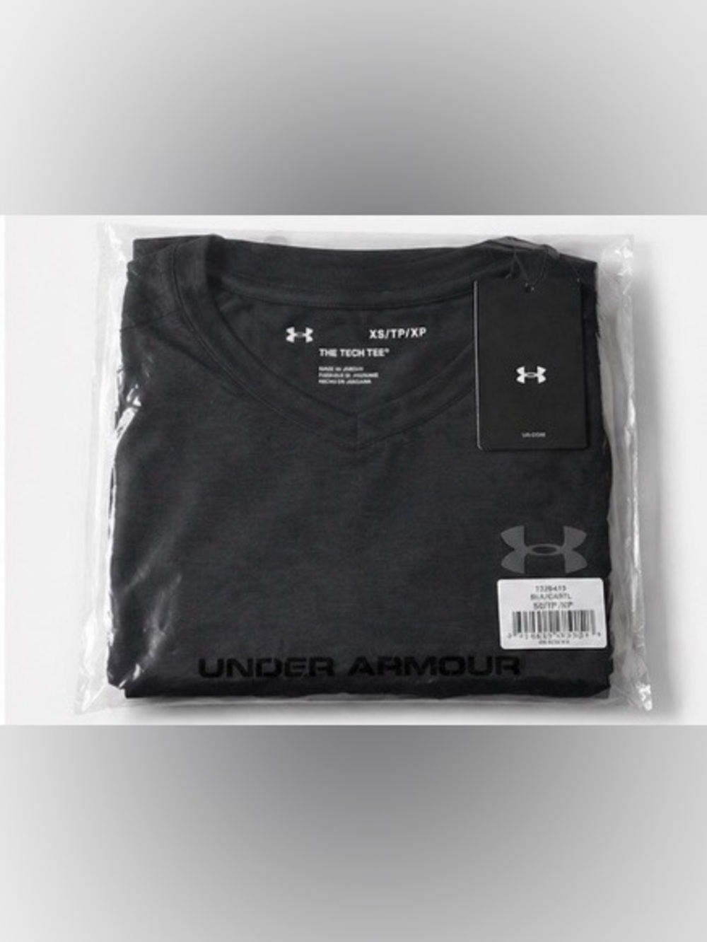 Under Armour Black V-Neck Tech Tee